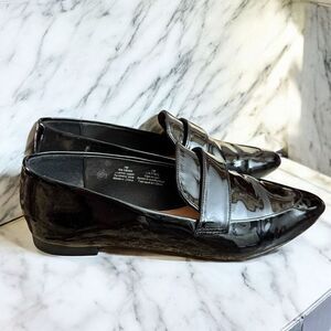 Halogen Black Patent Leather Flats / SZ: 7 / EUC